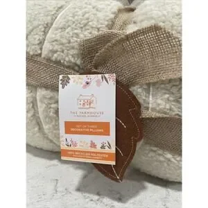 Rachel Ashwell | Accents | Set 3 Rachel Ashwell Pumpkin Plush Pillow ...